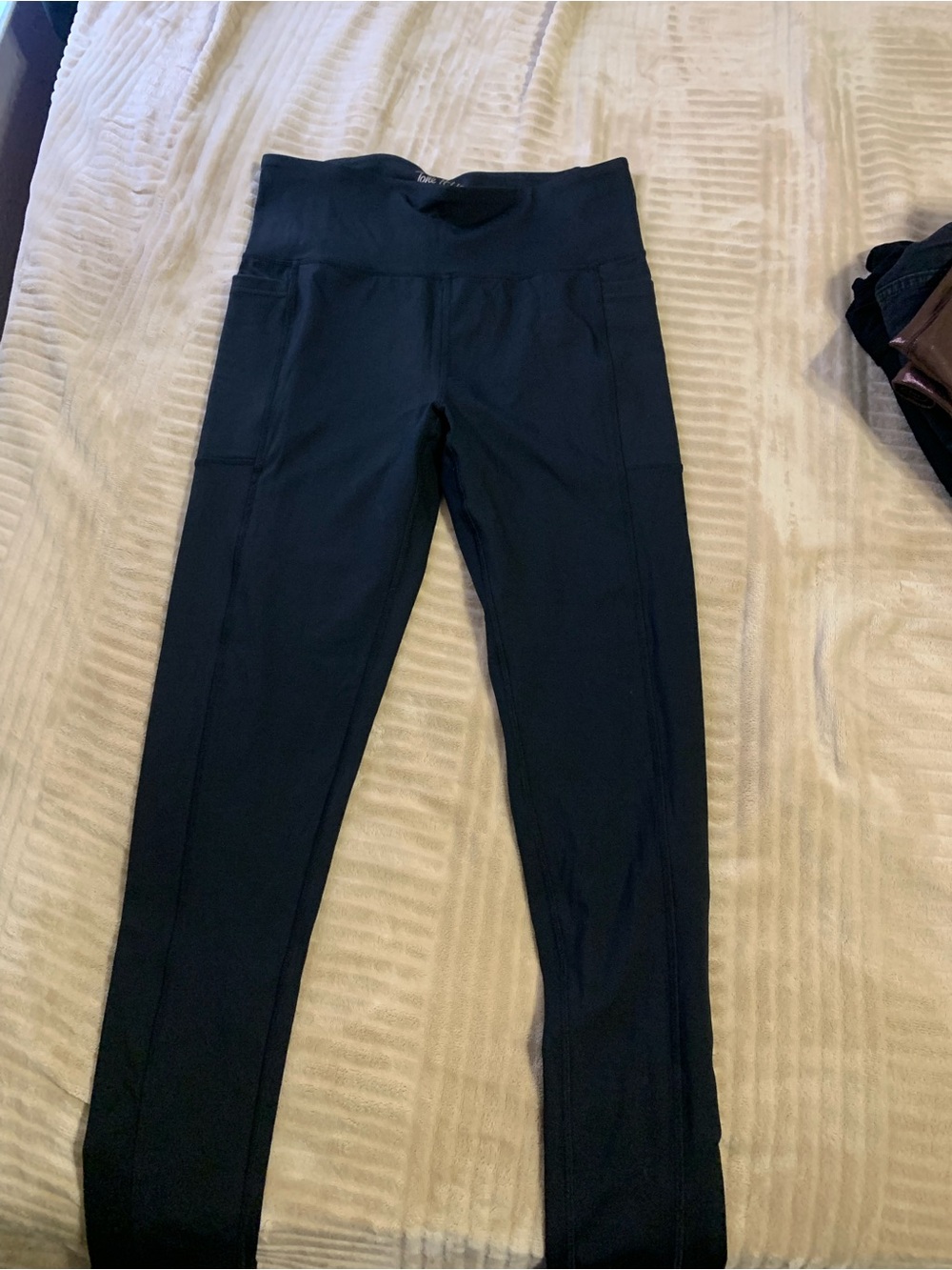 Women's High-Waist Black Performance Leggings
